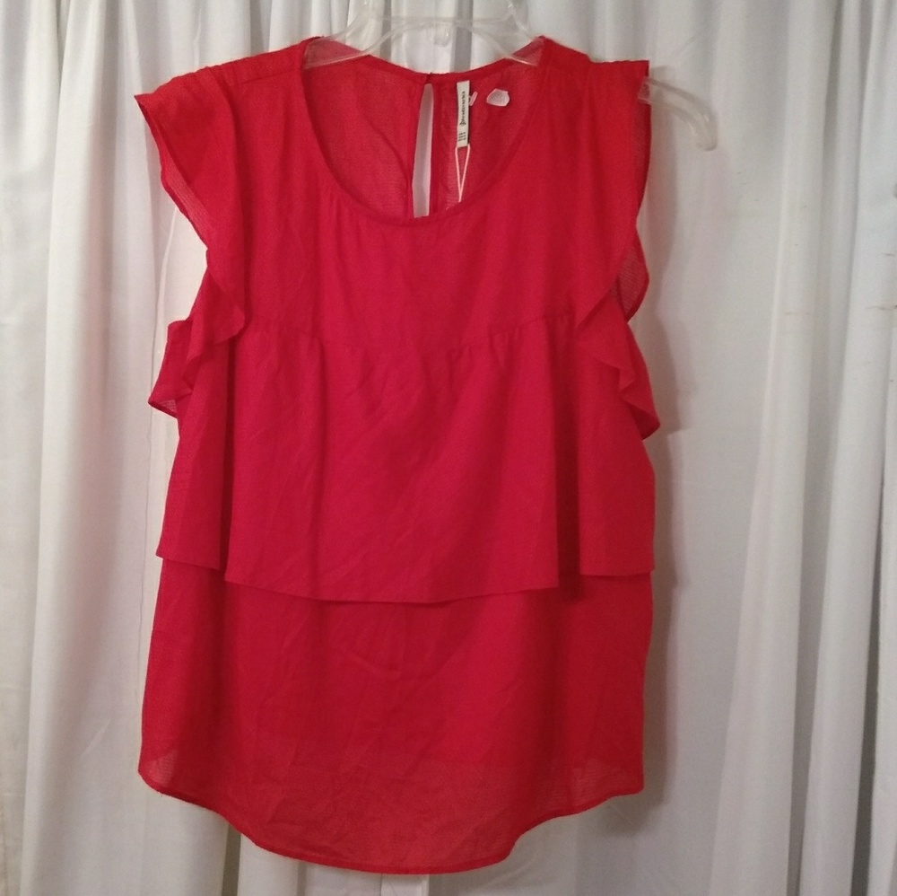NWT Stradivarius Ruffle Tank | Medium